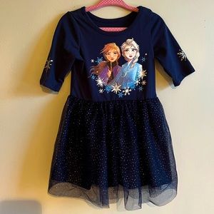 VGUC Frozen 2 Tutu Dress
